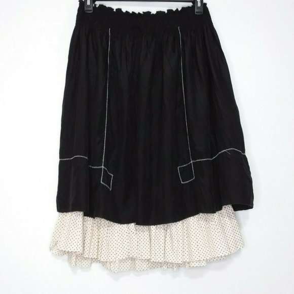 Anthropologie Dresses & Skirts - ☆☆SOLD☆☆ Anthropologie Aquarius Silk Layered Skirt